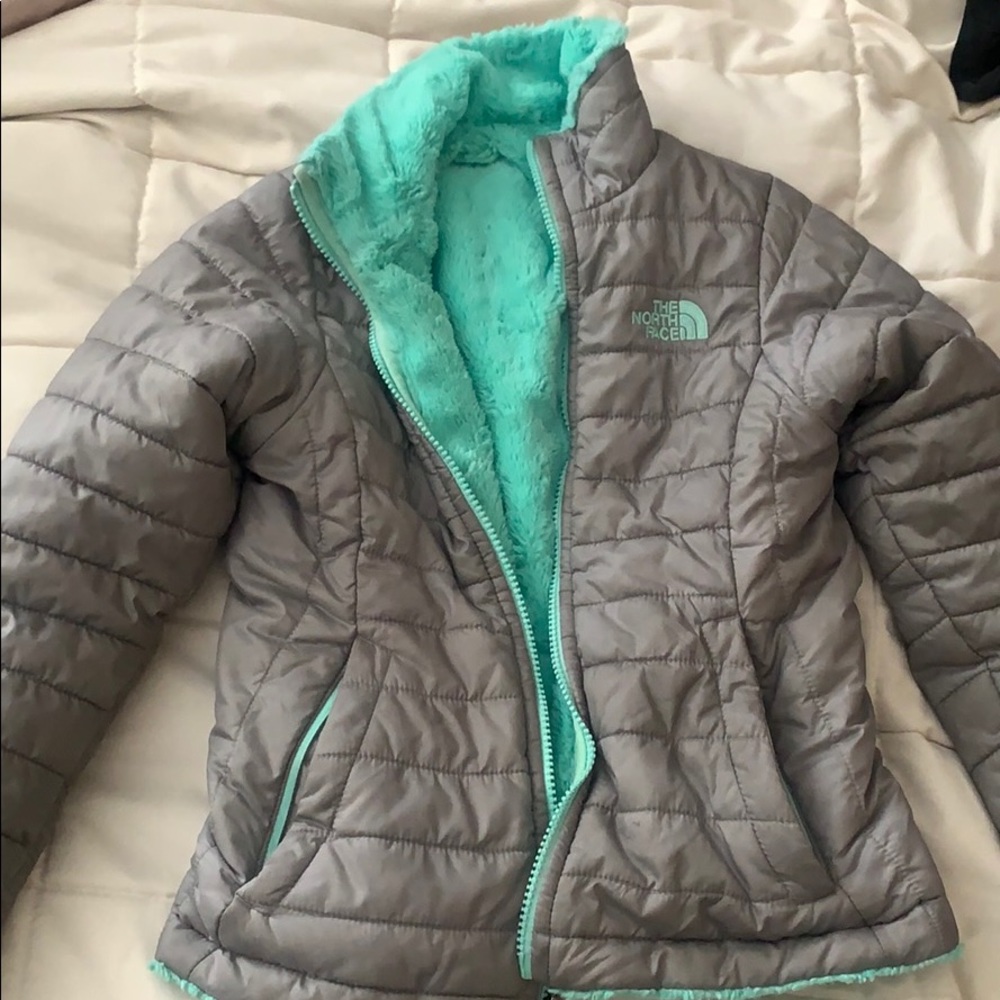 Girls The North Face reversible jacket
